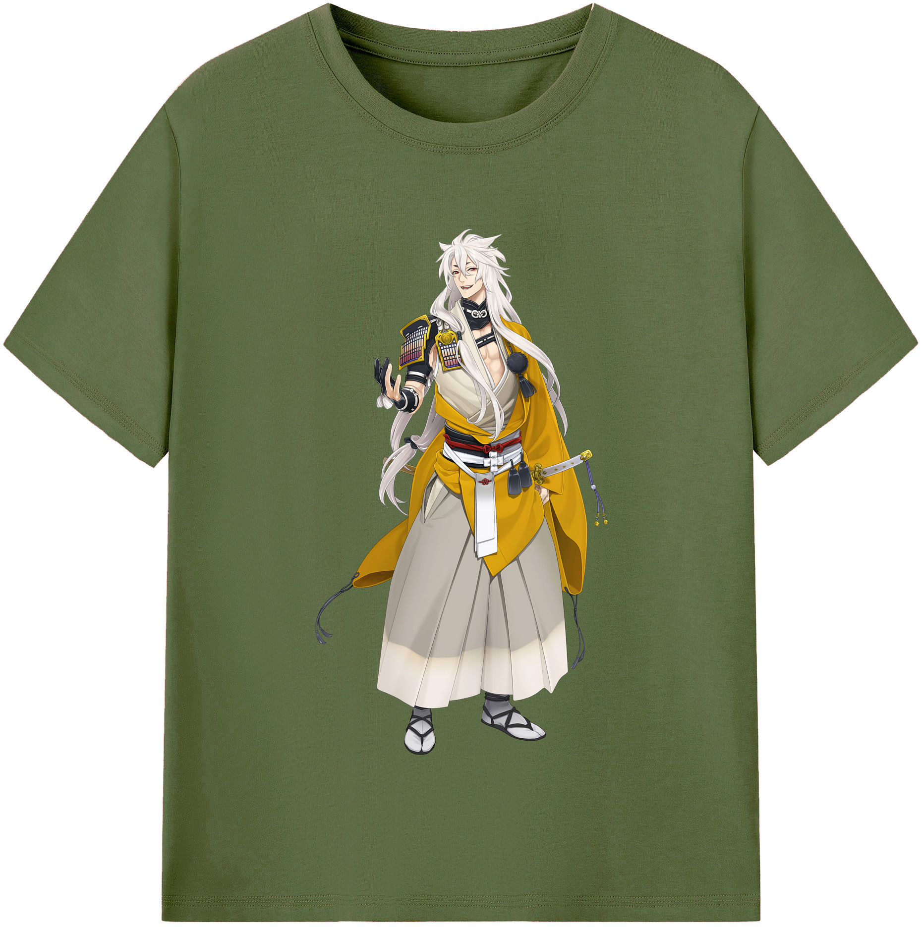 （画像用） 刀剣乱舞 Touken Ranbu 綿100％半袖Tシャツ（フロントプリント）